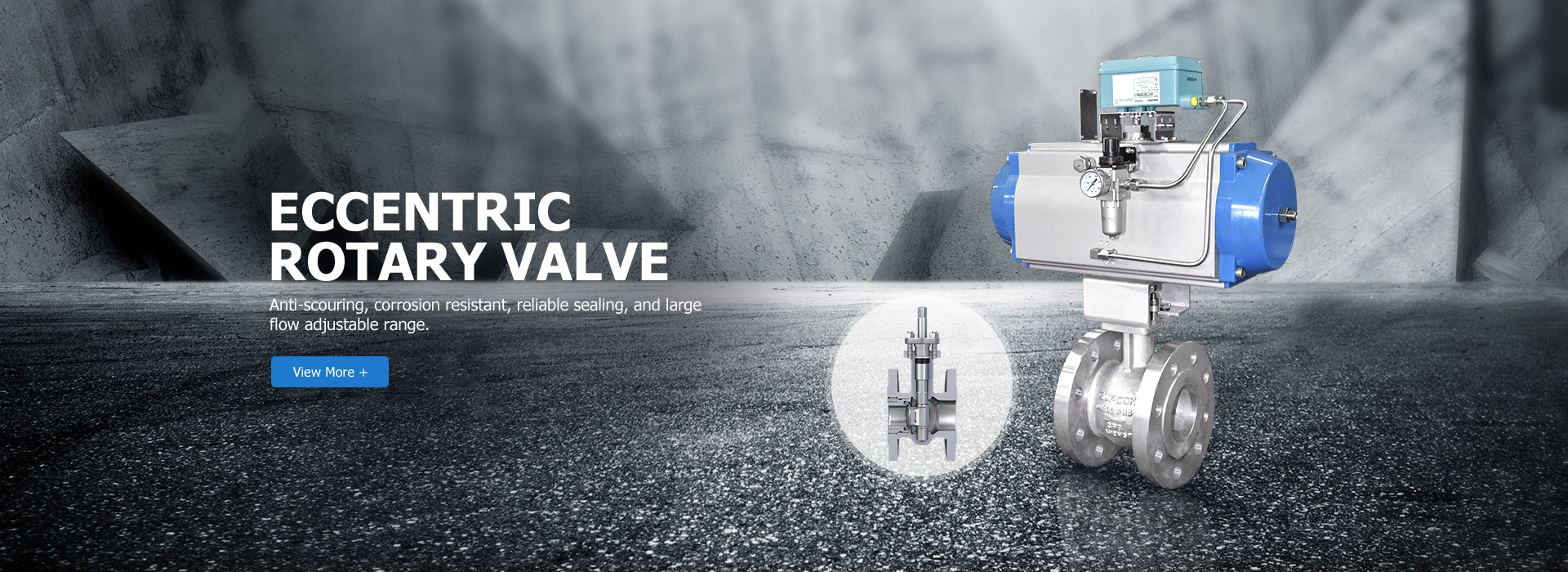 Eccentric rotary valve