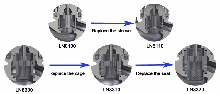 LN81 Series Single Seat Globe Control Valve