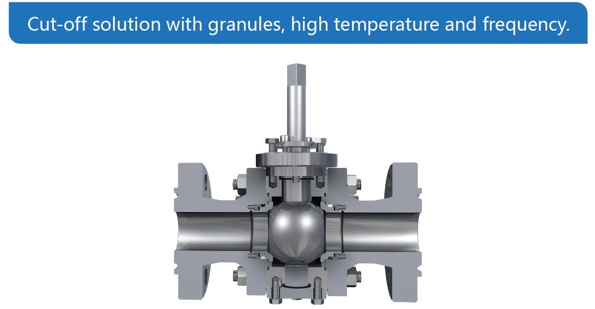 SN51/52 Series Soft Seal O-type Ball Valve