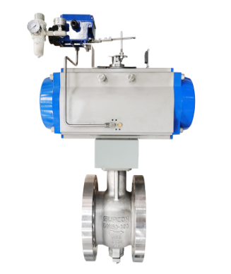 V-notch ball valve