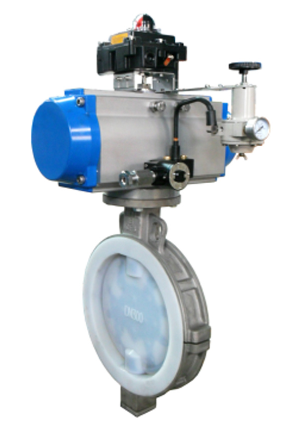 Plastic Lined Butterfly Valve