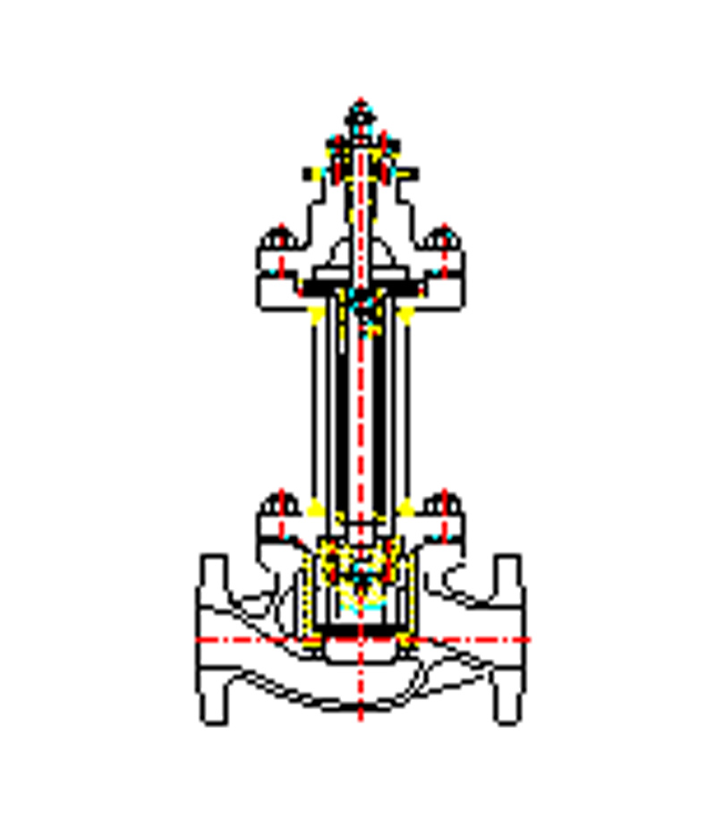 LN81W Series Bellows Globe Control Valve