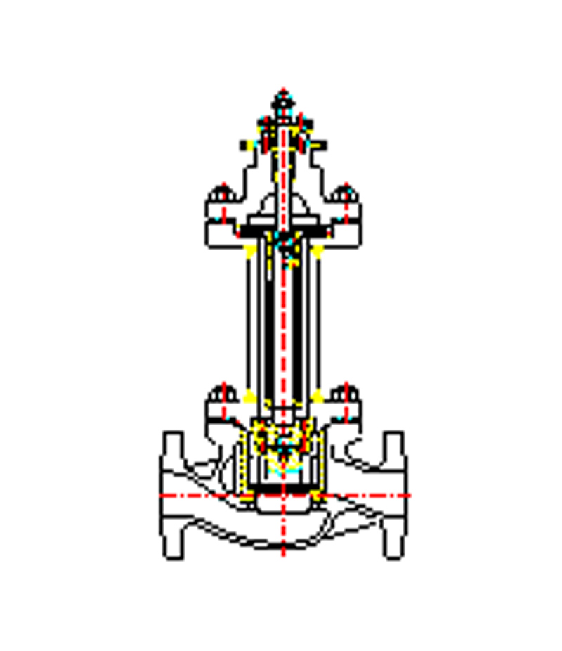 LN82W Series Bellows Globe Control Valve