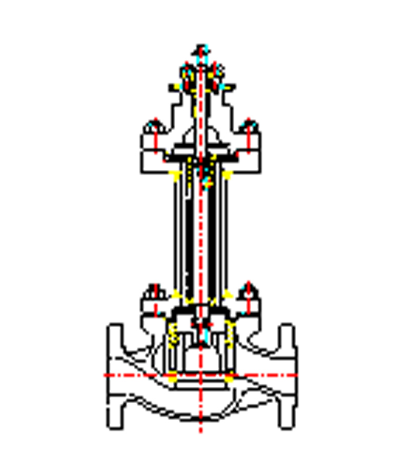 LN85W Series Bellows Globe Control Valve