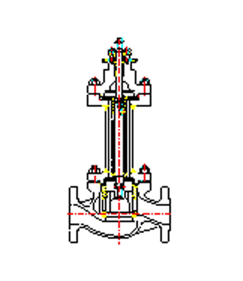 LN87W Series Bellows Globe Control Valve