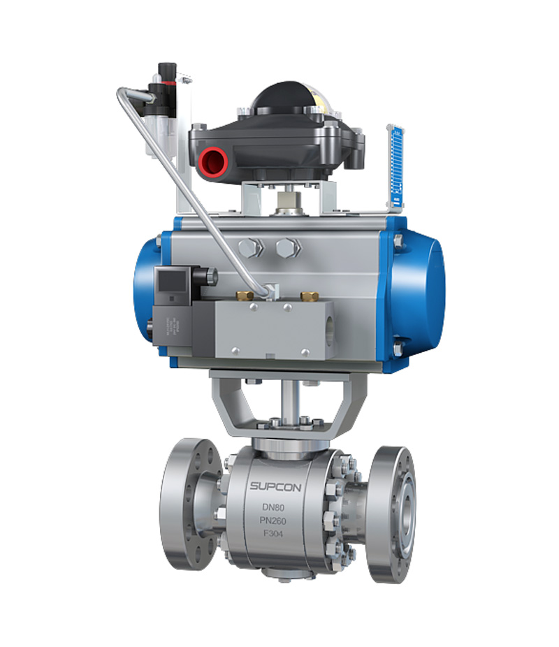 SN53/54 Series Metal Seal O-type Ball Valve
