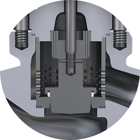 pneumatic flow control valve