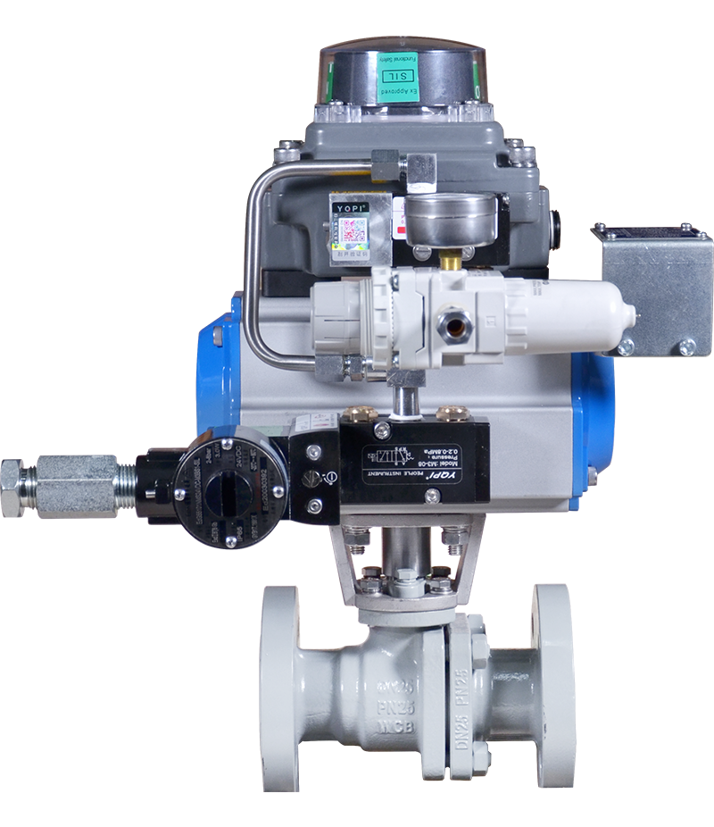 SN53/54 Series Metal Seal O-type Ball Valve