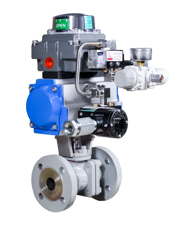 SN53/54 Series Metal Seal O-type Ball Valve