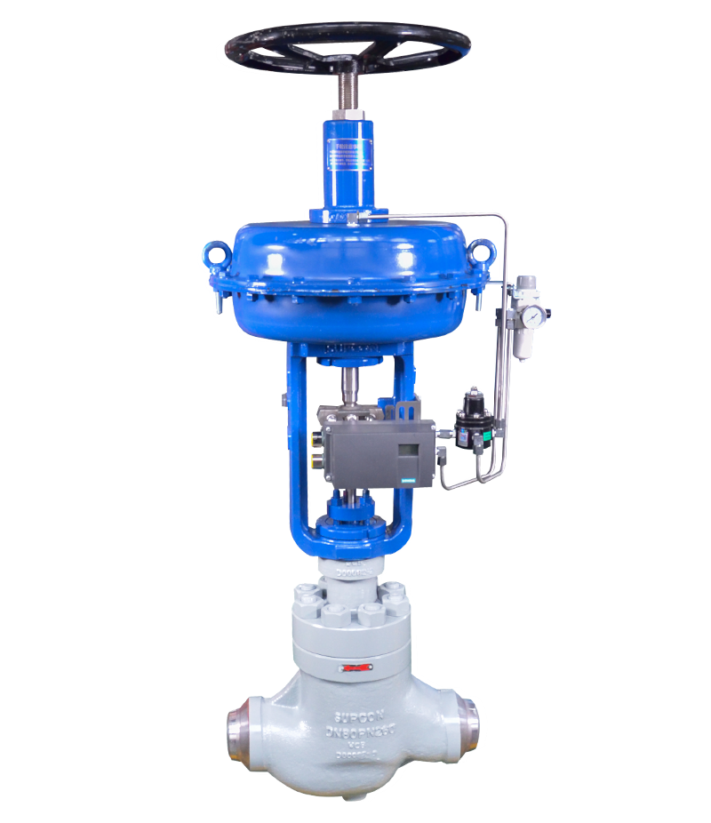 SUPCON LM85 Series High Pressure Globe Control Valve(Spring-Energized Ring)